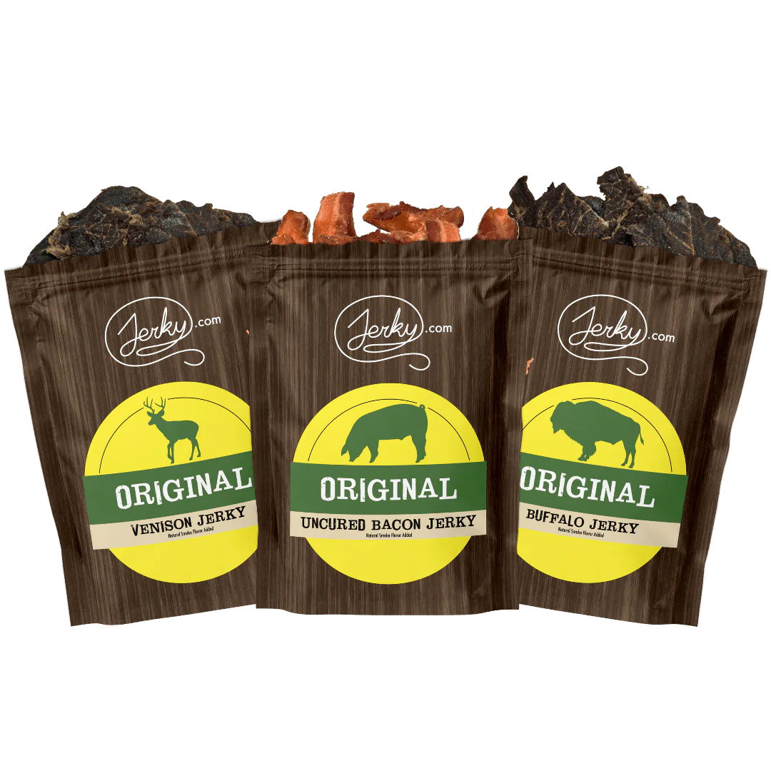 3 Best-Selling Meat Types Bundle - Bacon, Buffalo, & Venison