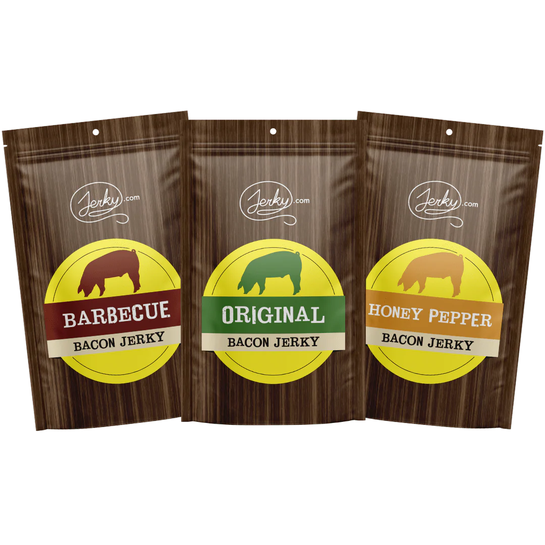 3-Flavor Bacon Jerky Bundle - Image 2