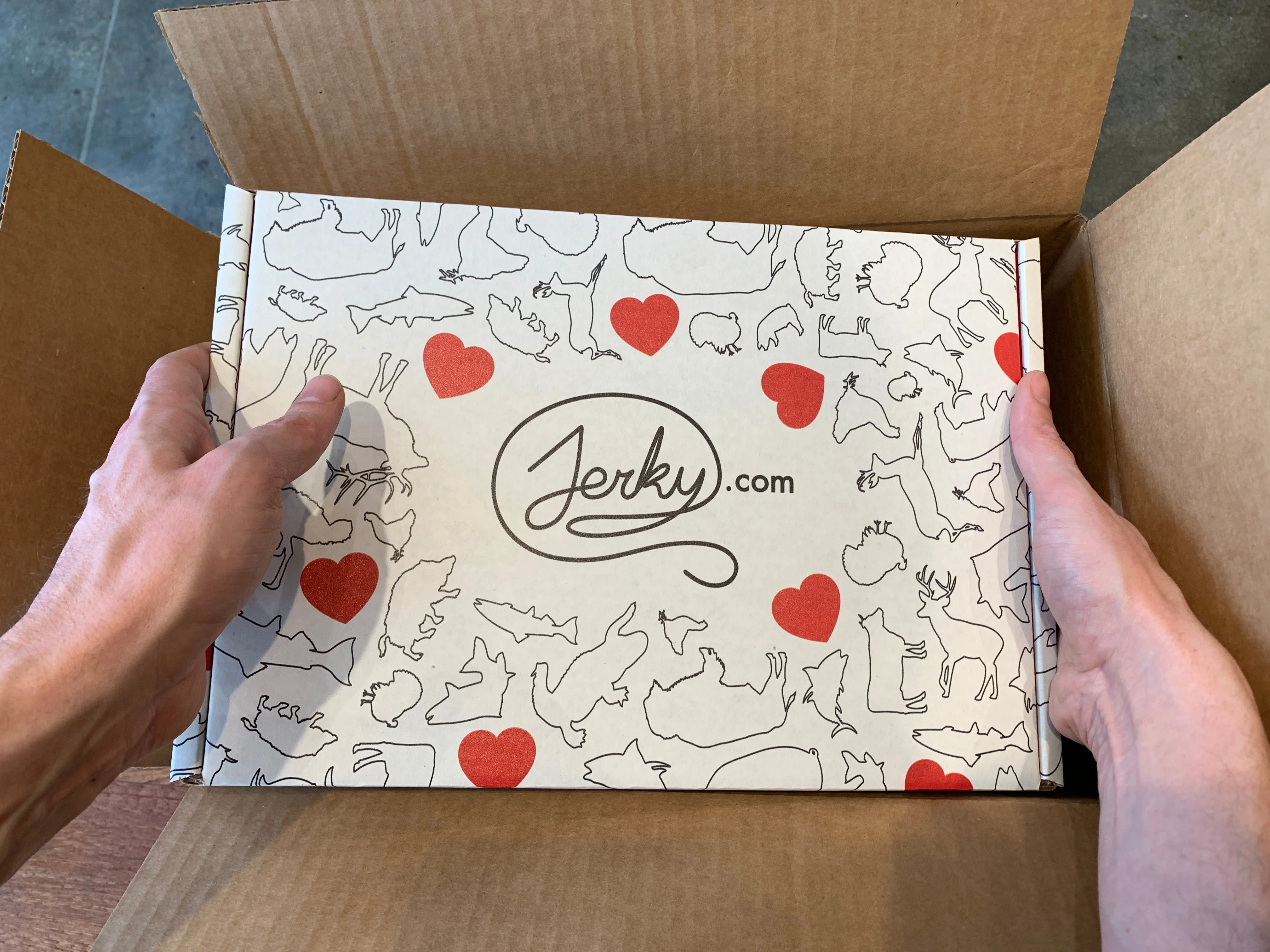 35 pc Valentine's Day Jerky Snack Gift Box - Image 5