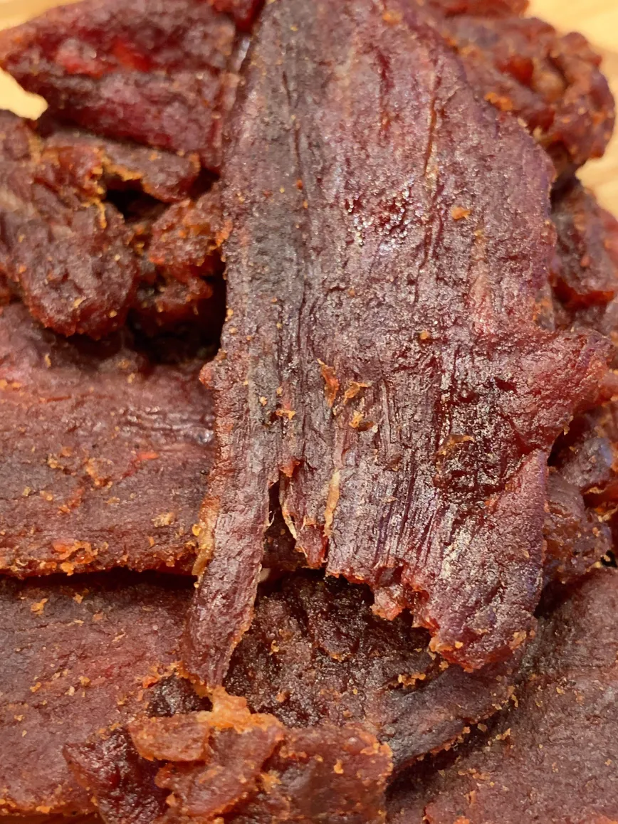 Soft and Tender Style Beef Jerky - Sweet BBQ - Image 3