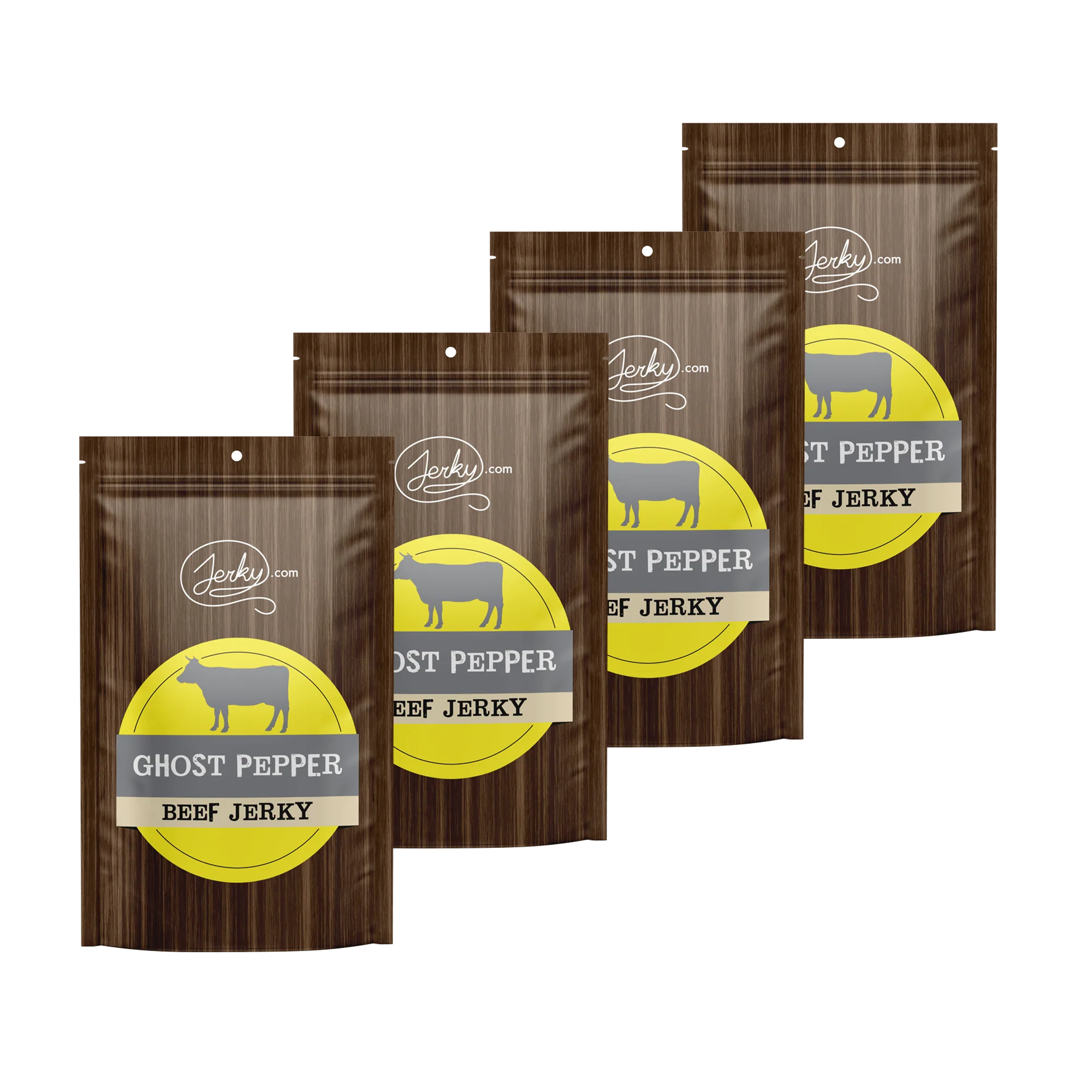 All-Natural Beef Jerky - Ghost Pepper - 1 Pound Bag - Image 3